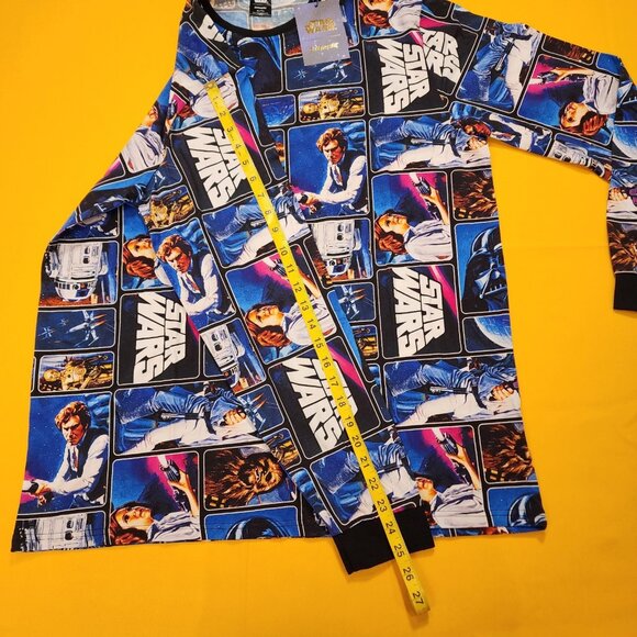 Cakeworthy Star Wars PJ's Set Blue Pajamas Size XL NEW - Picture 6 of 12